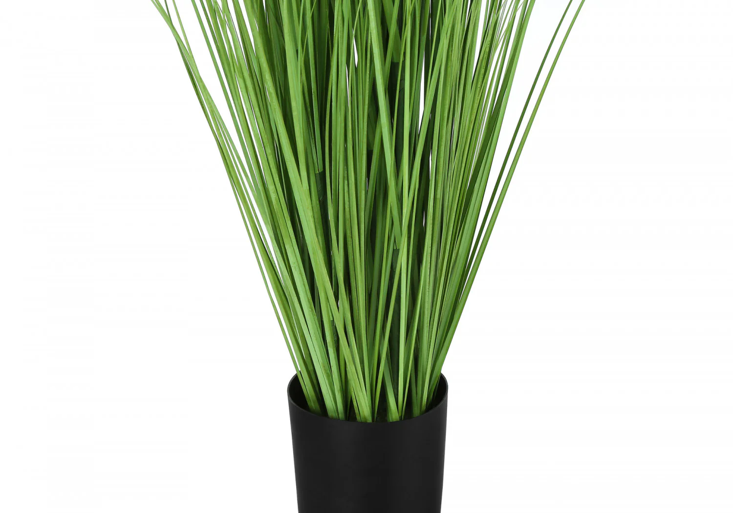 47" Grass Plant With 5" Black Pot - Green - Image 4