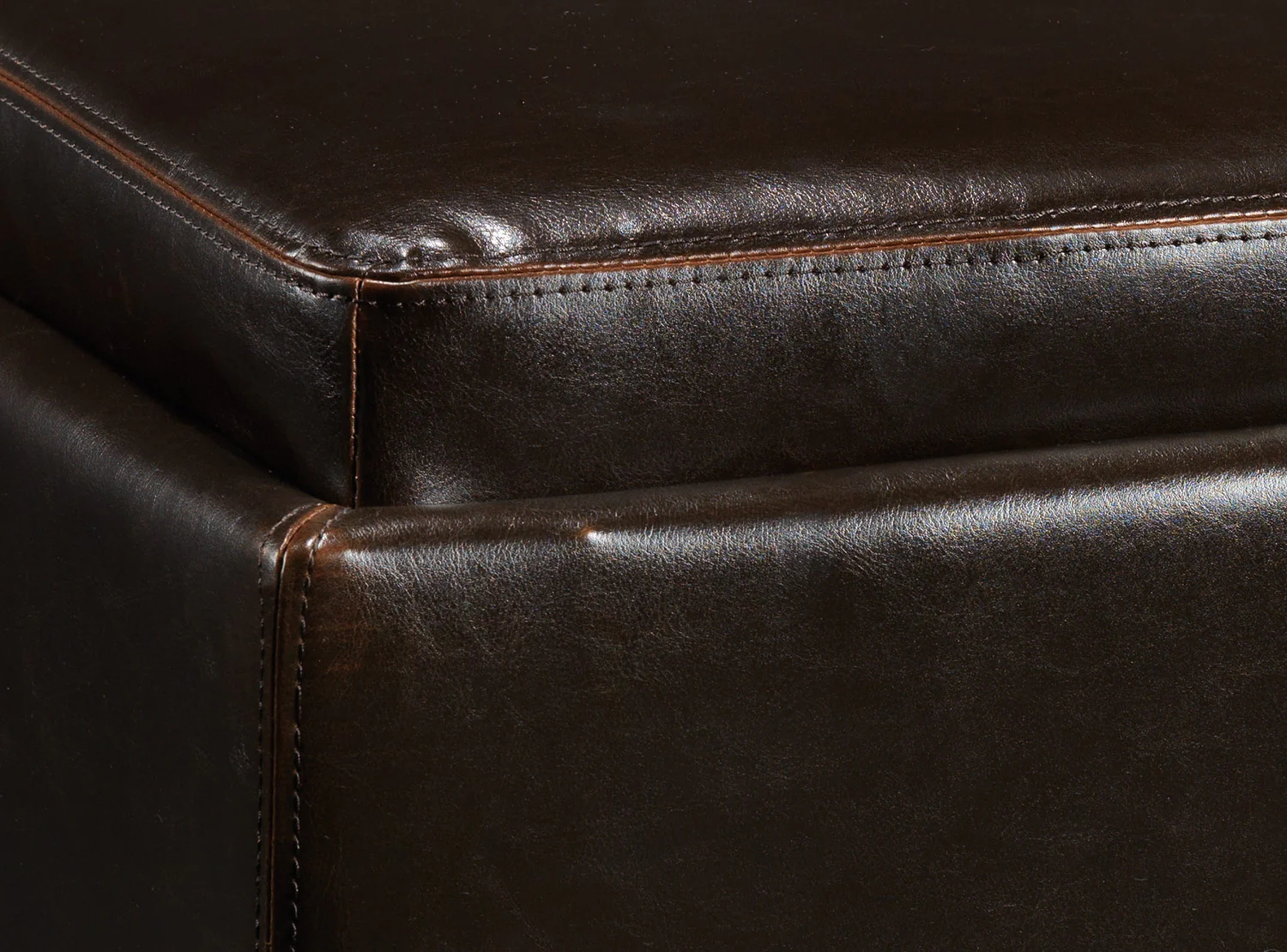 Aaliyah Storage Ottoman - Espresso - Image 4