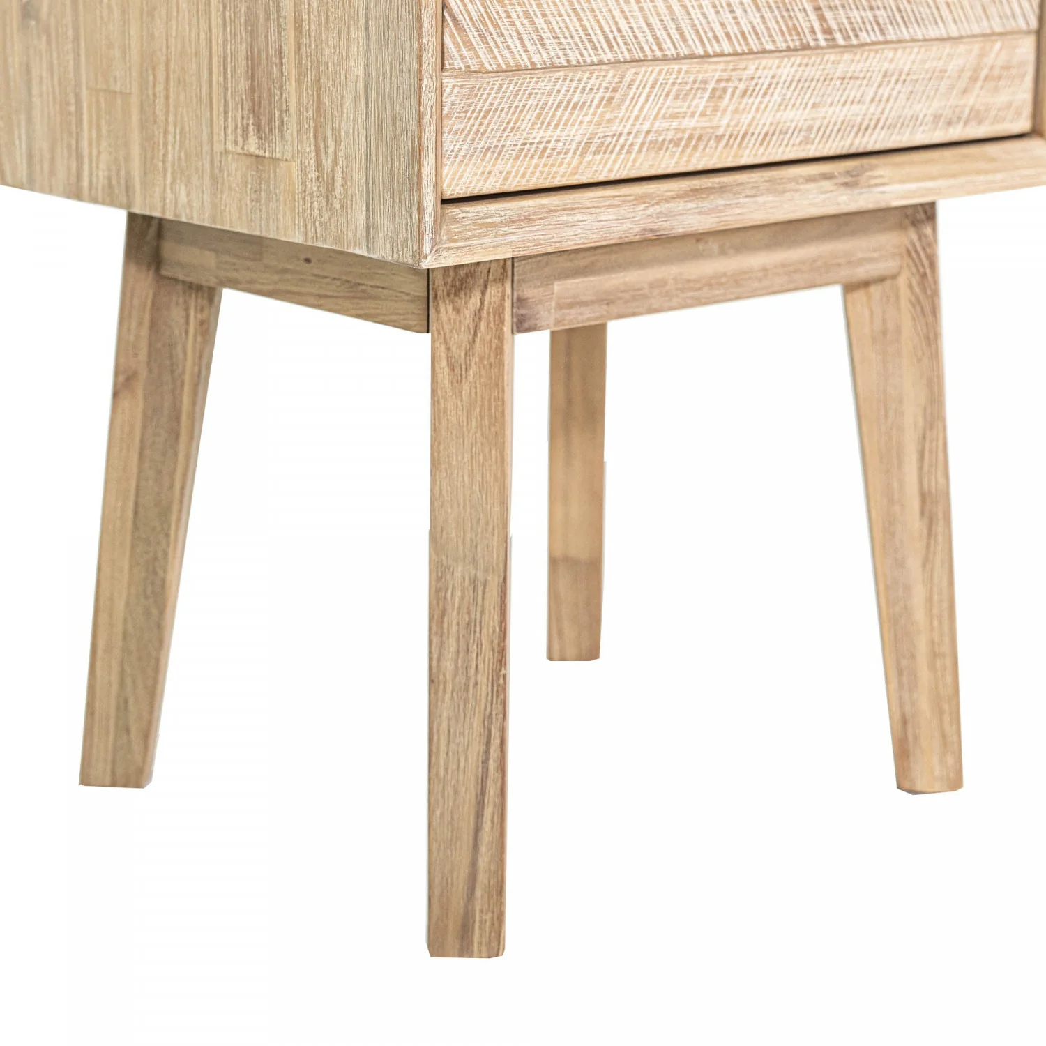 Abenra 1 Drawer Night Table - Light Driftwood - Image 12