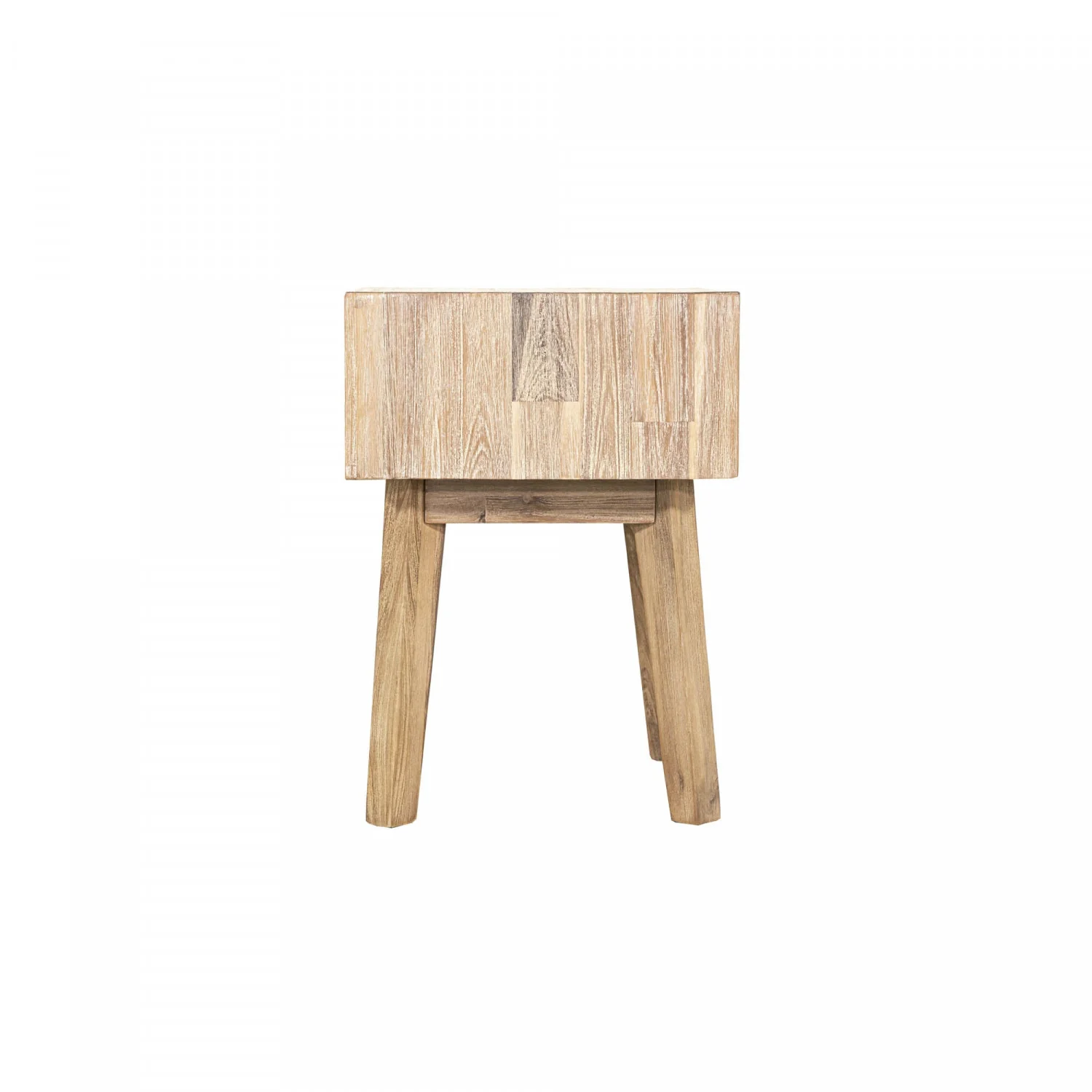 Abenra 1 Drawer Night Table - Light Driftwood - Image 7
