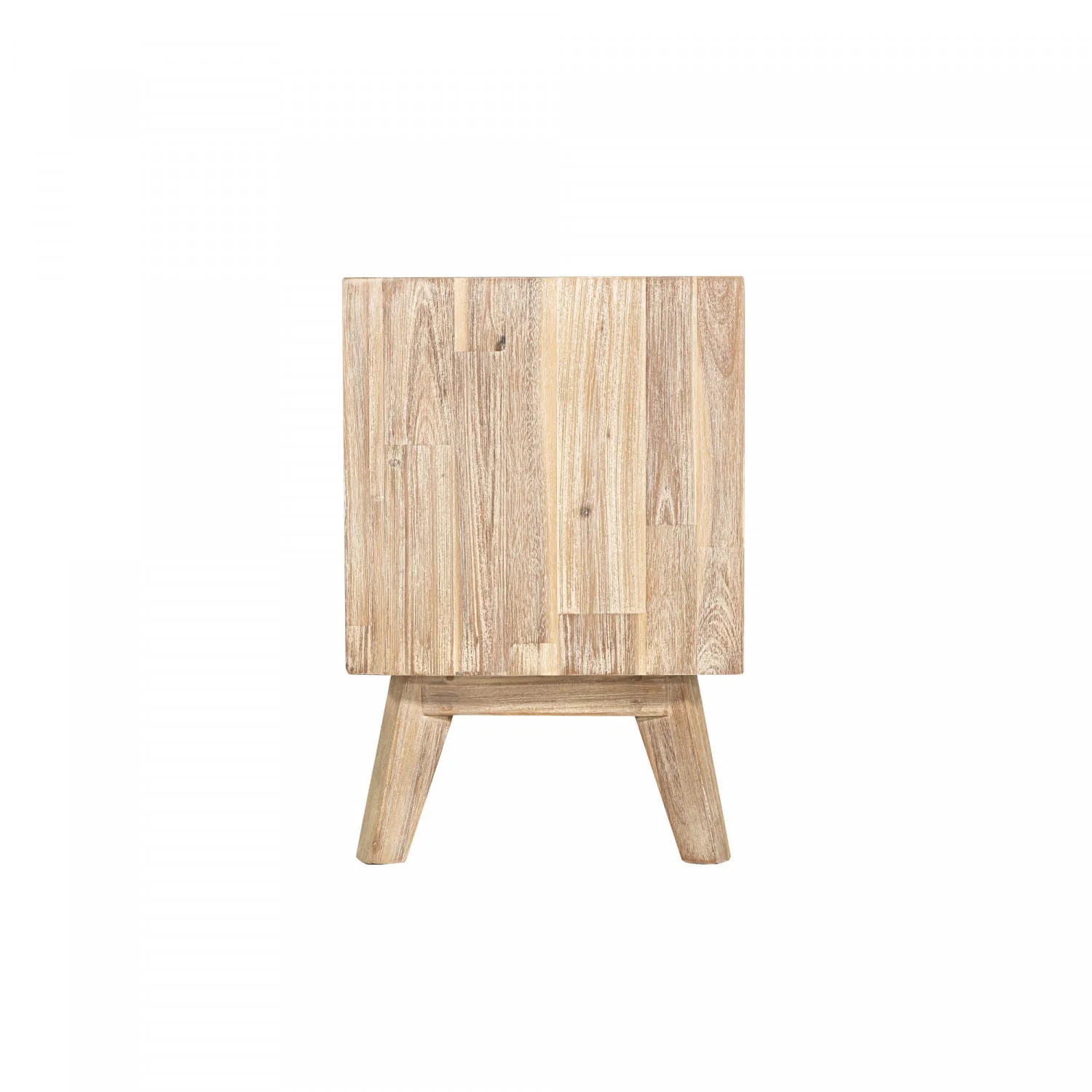 Abenra 2 Drawer Night Table - Light Driftwood - Image 12