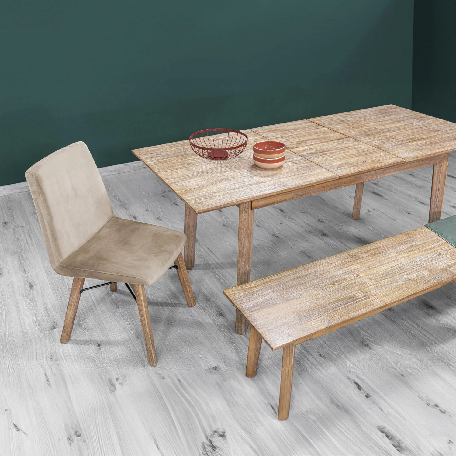 Abenra Bench - Light Driftwood - Image 12