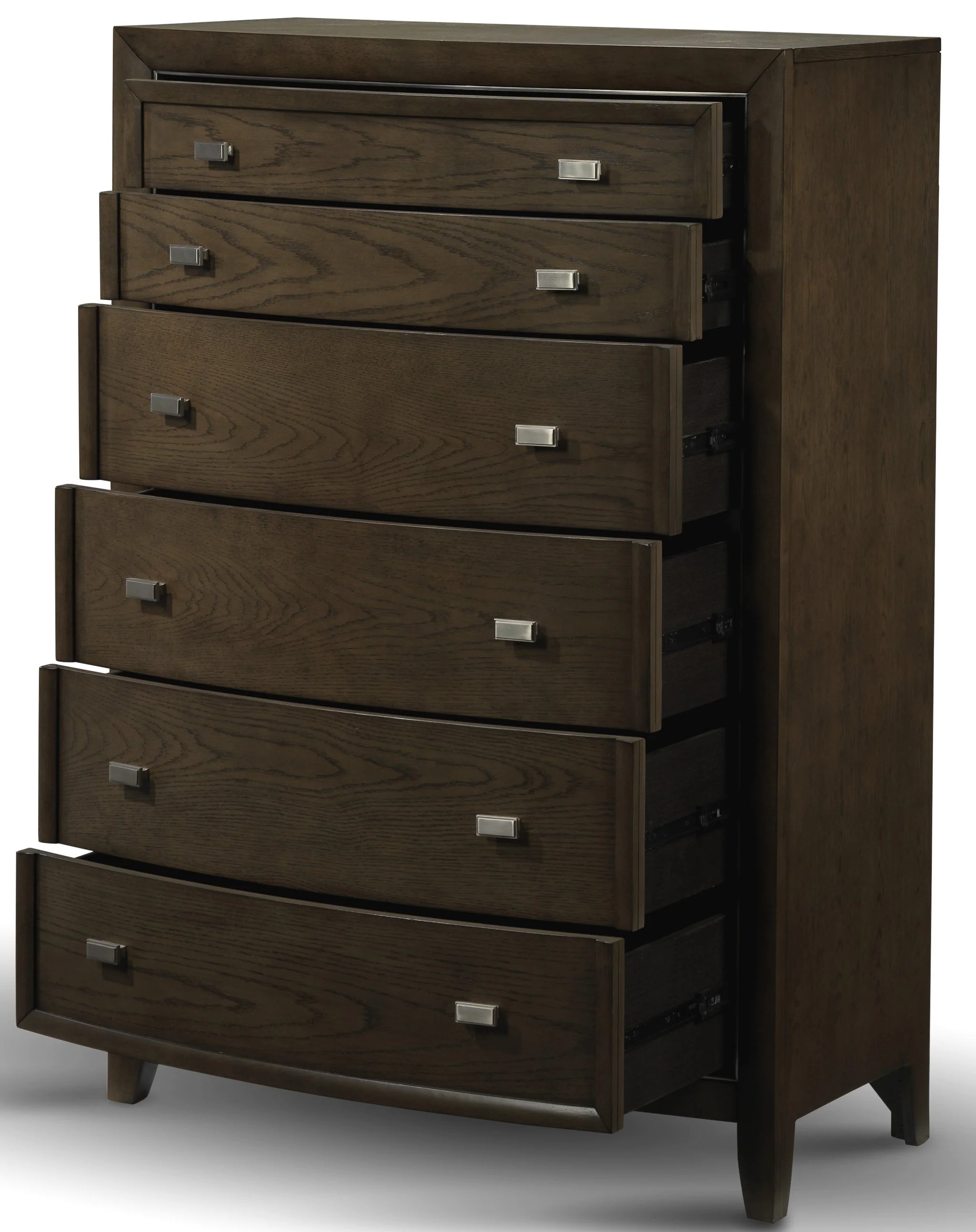 Aberdeen 6-Drawer Chest - Barista Oak - Image 2