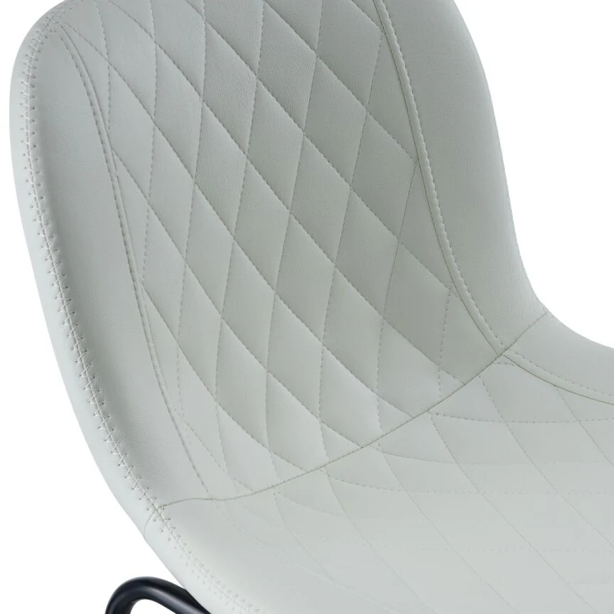 Adrien Upholstered Counter Height Stool - White - Image 3