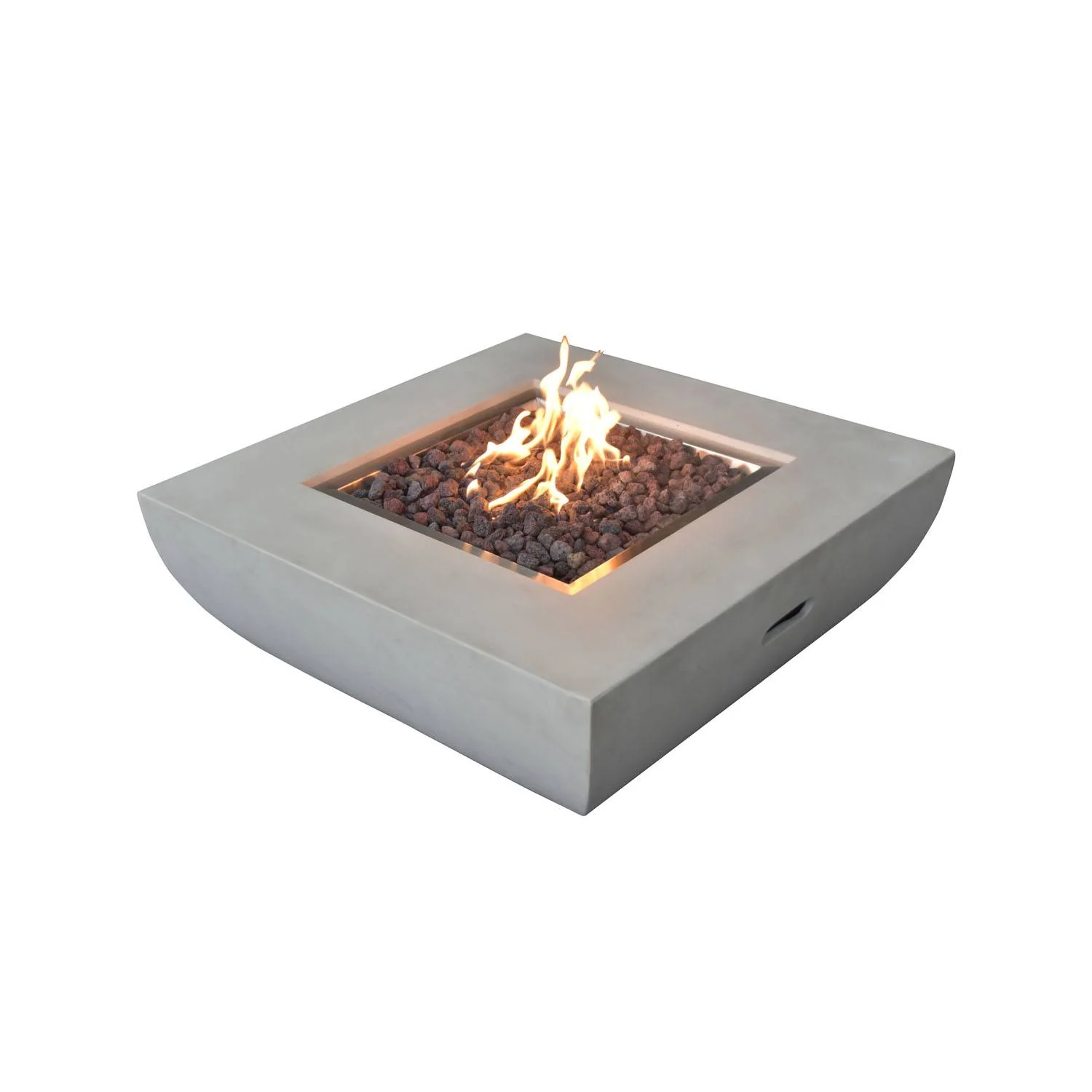 Agung Concrete Lava Stone Fire Table – Propane - Image 5
