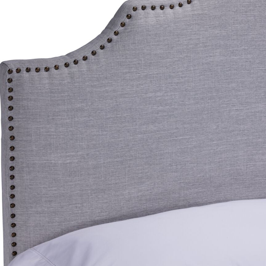Alana King Headboard - Light Grey - Image 3