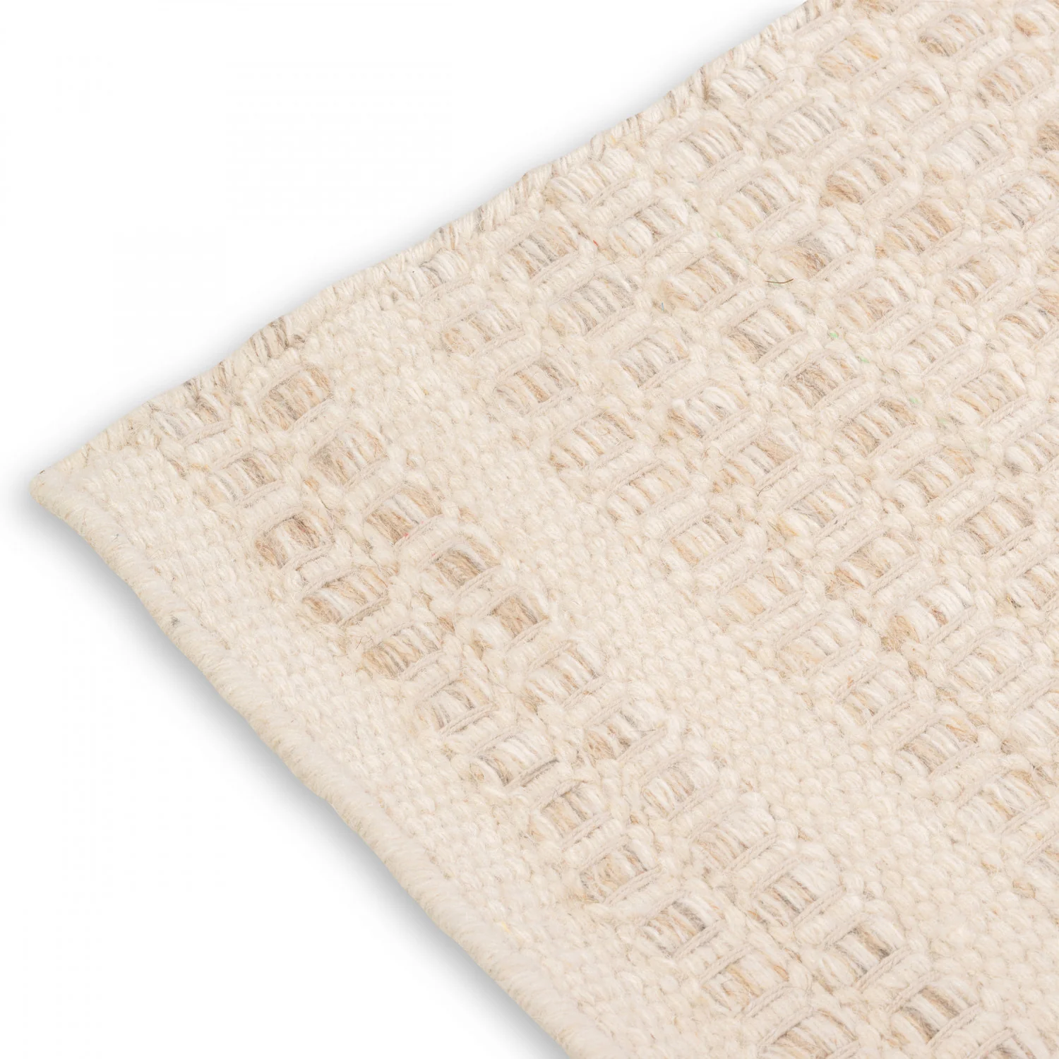 Alaska Reversible Modern Rug - 5' x 8' - Oatmeal - Image 4