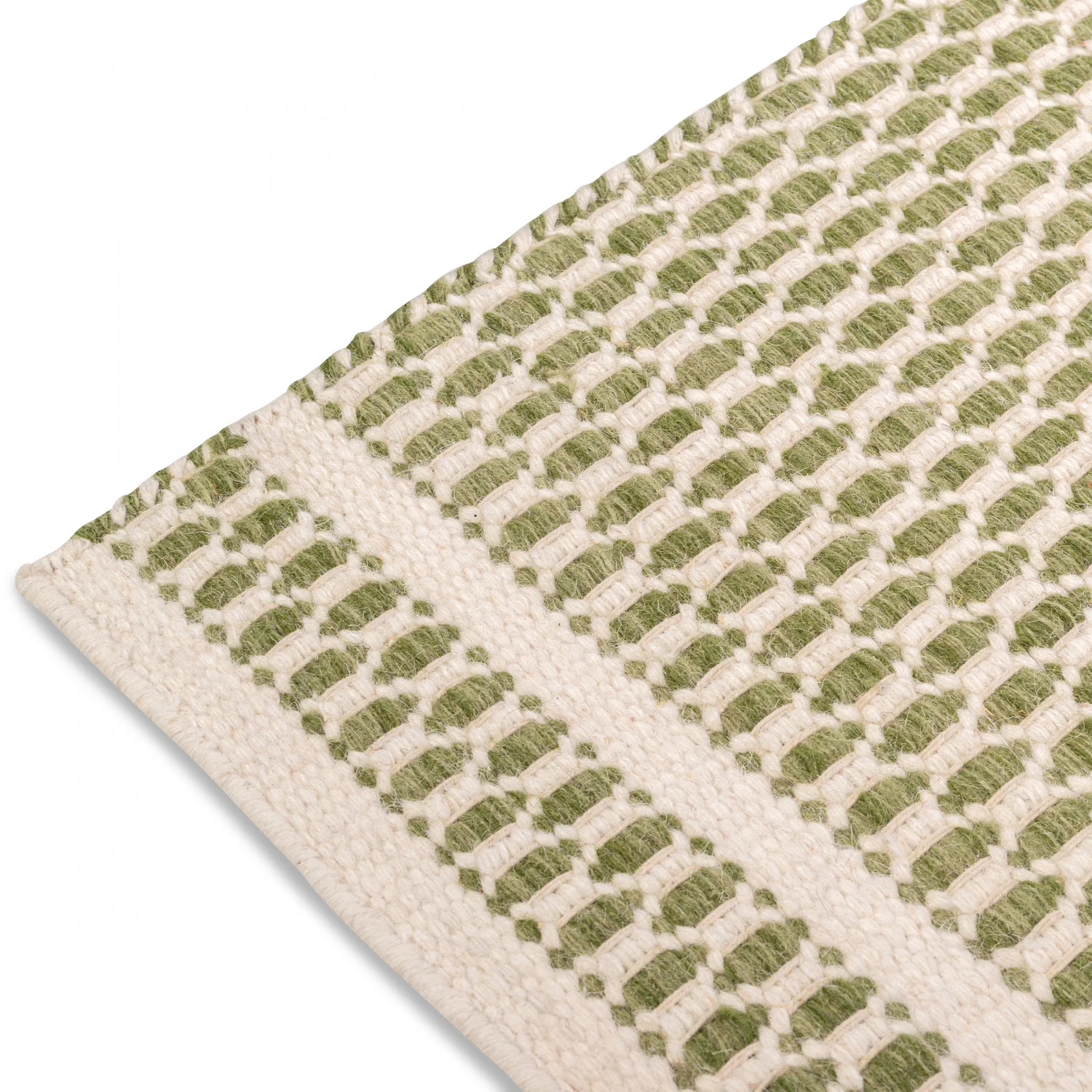 Alaska Reversible Modern Rug - 8' x 10' - Green - Image 4