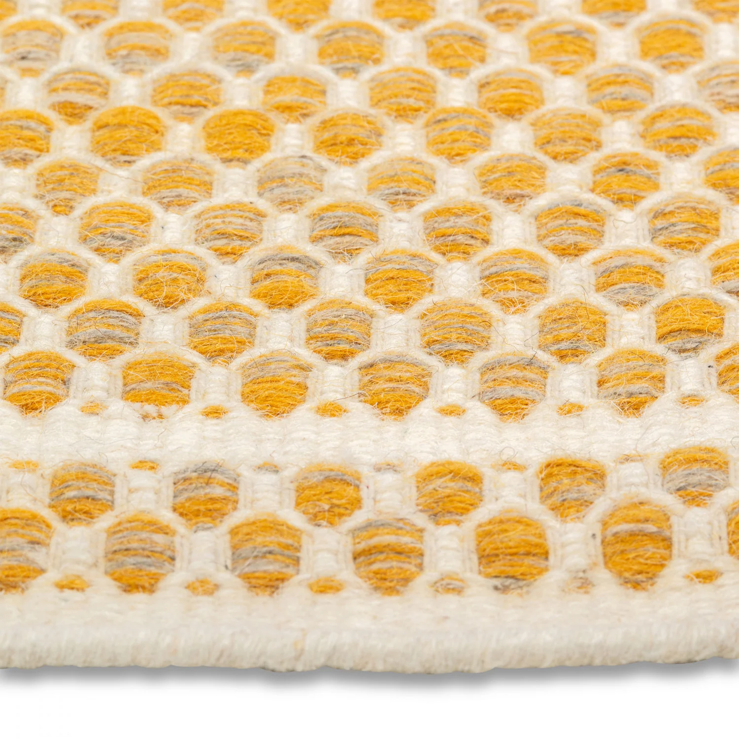 Alaska Reversible Modern Rug - 8' x 10' - Yellow - Image 3