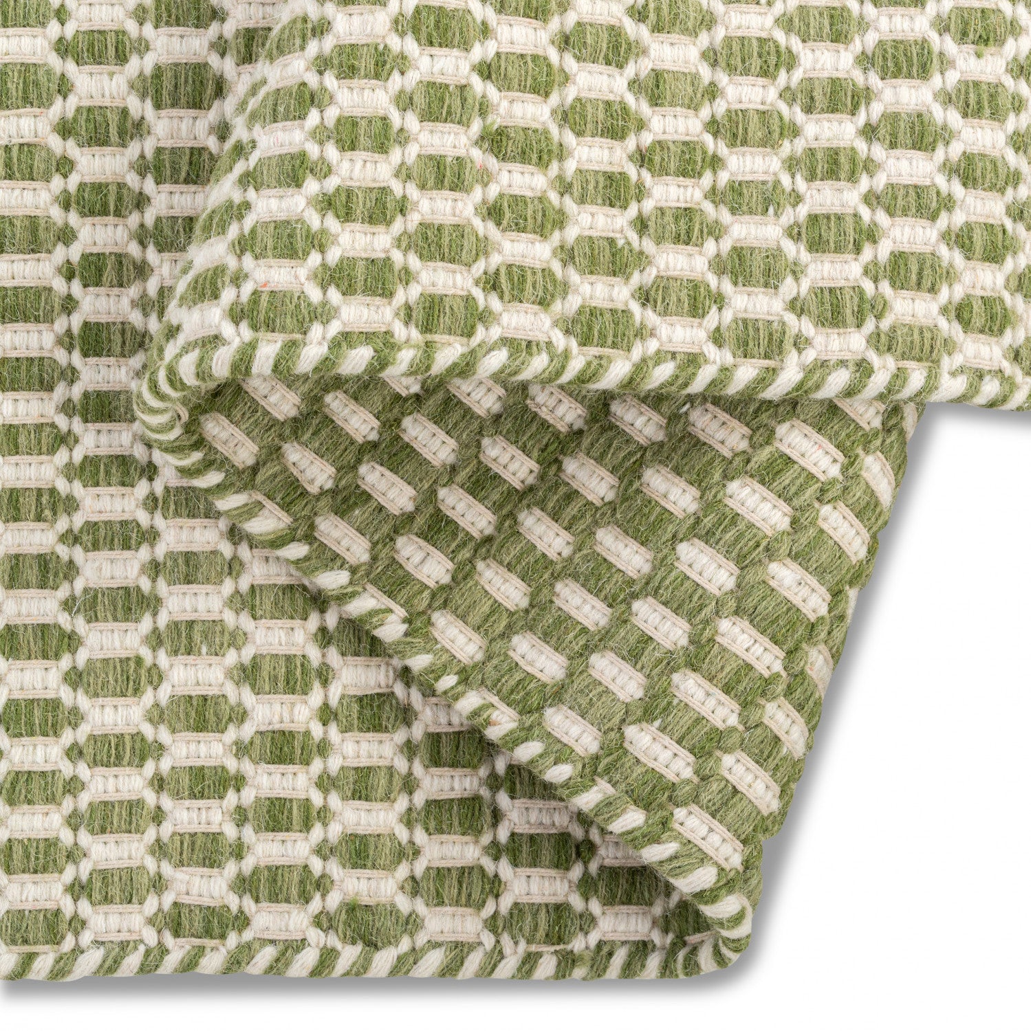 Alaska Reversible Modern Rug - 9' x 12' - Green - Image 2