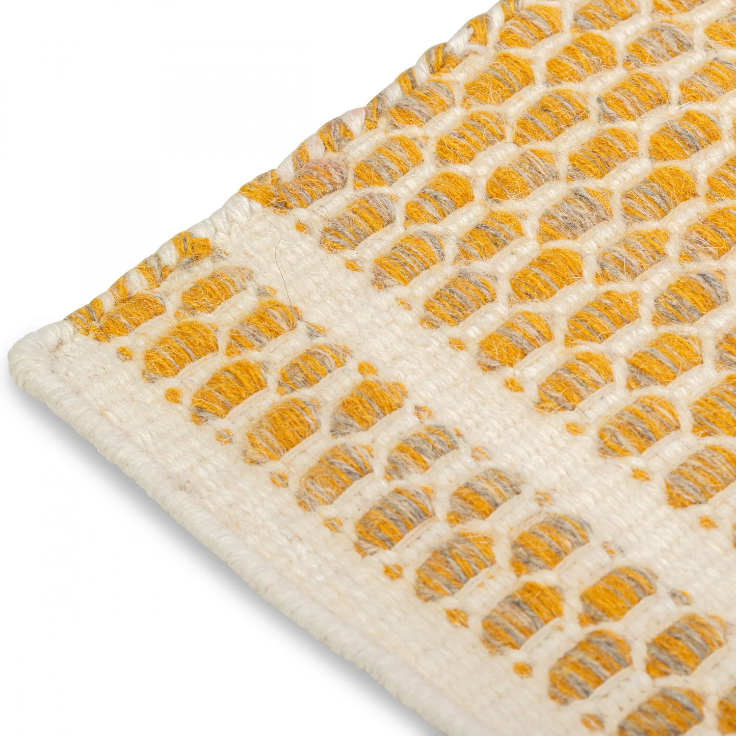 Alaska Reversible Modern Rug - 9' x 12' - Yellow - Image 4