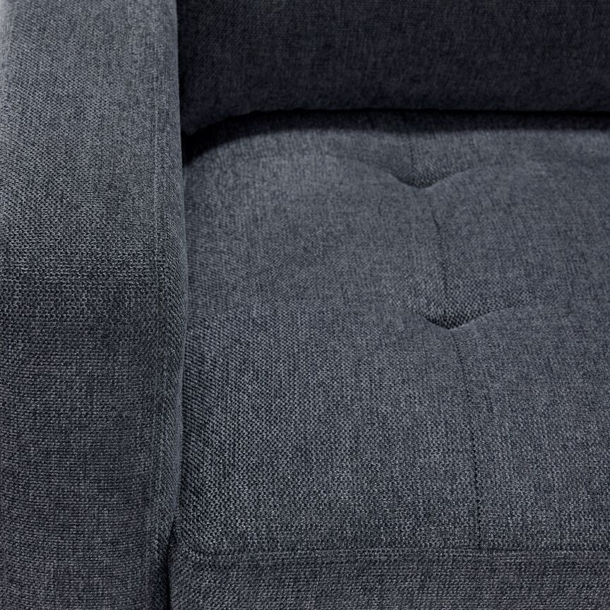 Alden Loveseat - Charcoal - Image 3