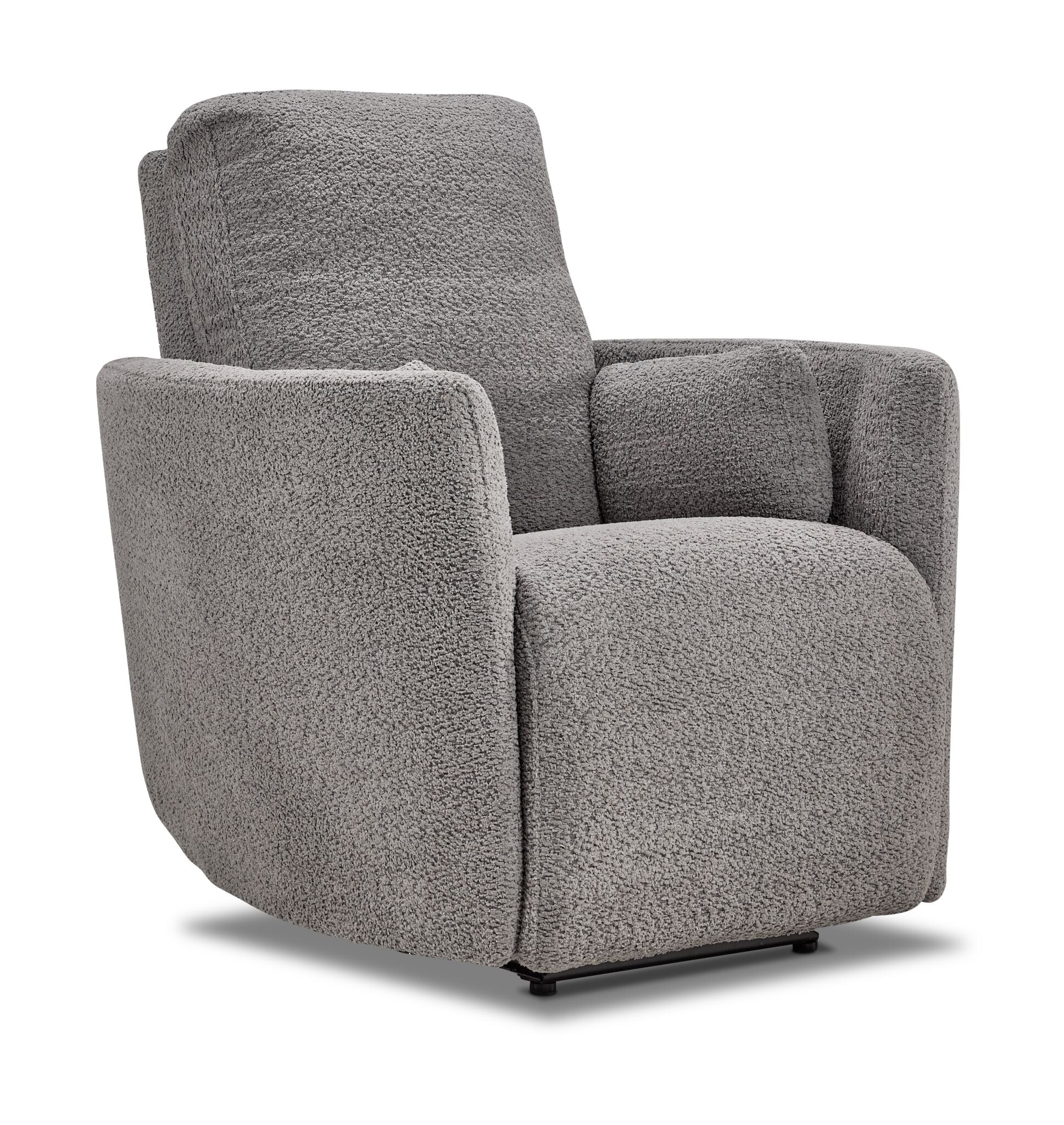 Alexis Power Reclining Sofa and Recliner Set - Grey - Image 3