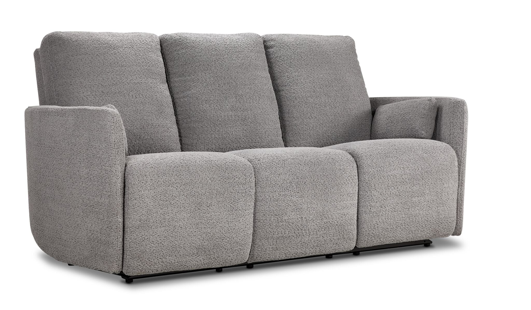 Alexis Power Reclining Sofa, Loveseat and Recliner Set - Grey - Image 2