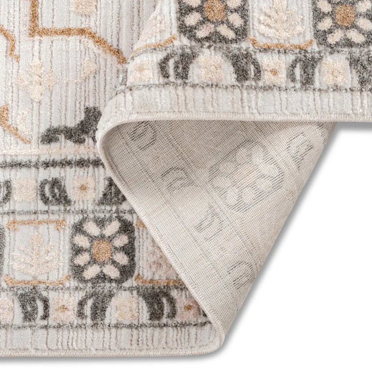 Alpena Medallion Rug - 5' x 8' - Almond Cream - Image 2