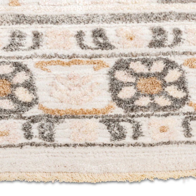 Alpena Medallion Rug - 5' x 8' - Almond Cream - Image 4