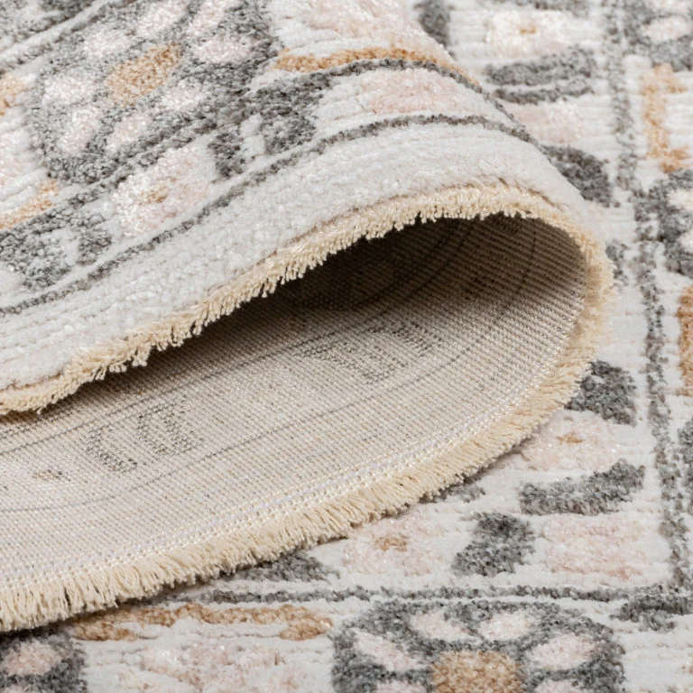 Alpena Medallion Rug - 5' x 8' - Almond Cream - Image 5