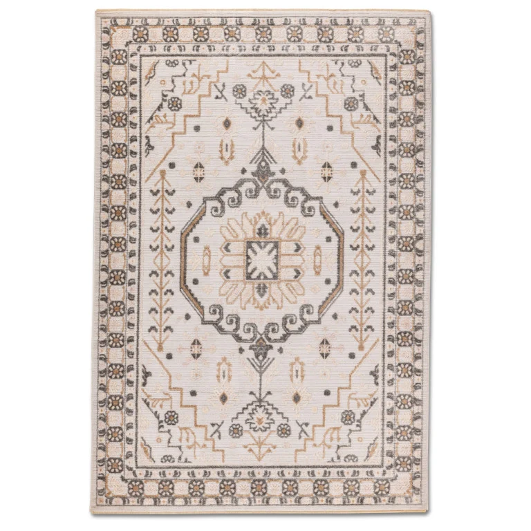 Alpena Medallion Rug - 9' x 12' - Almond Cream