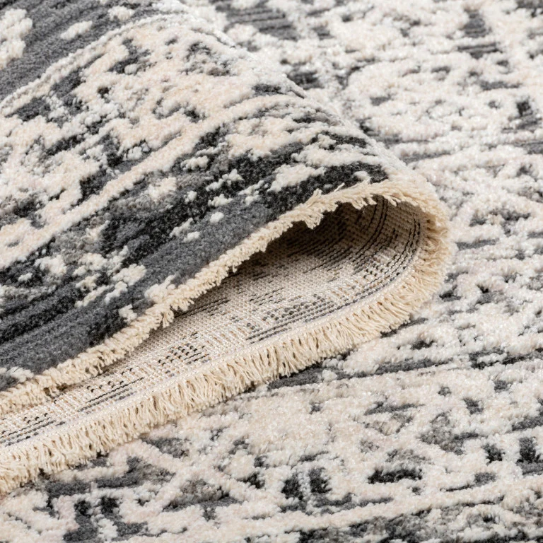 Alpena Traditional Rug - 3' x 5' - Black/Grey - Image 5