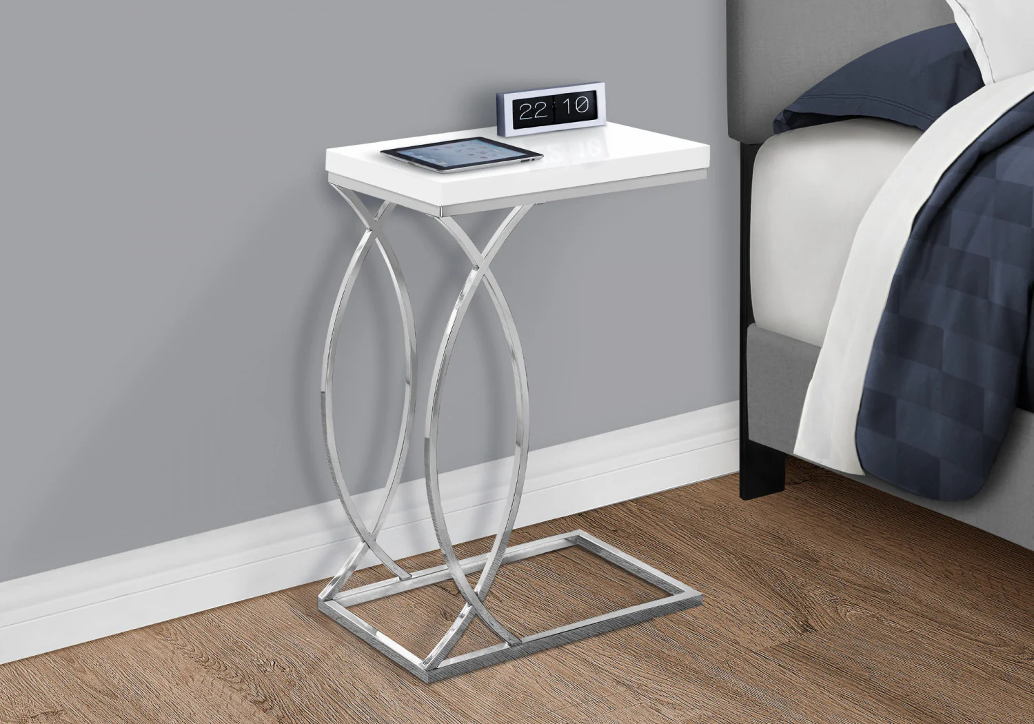 Alva Side Table - White - Image 6
