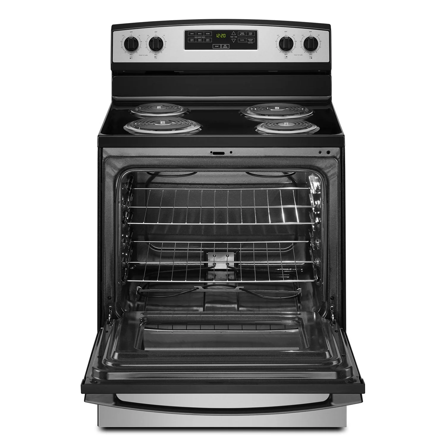 Amana 30" Stainless Steel Electric Range (4.80 Cu Ft) - YACR4303MMS - Image 4