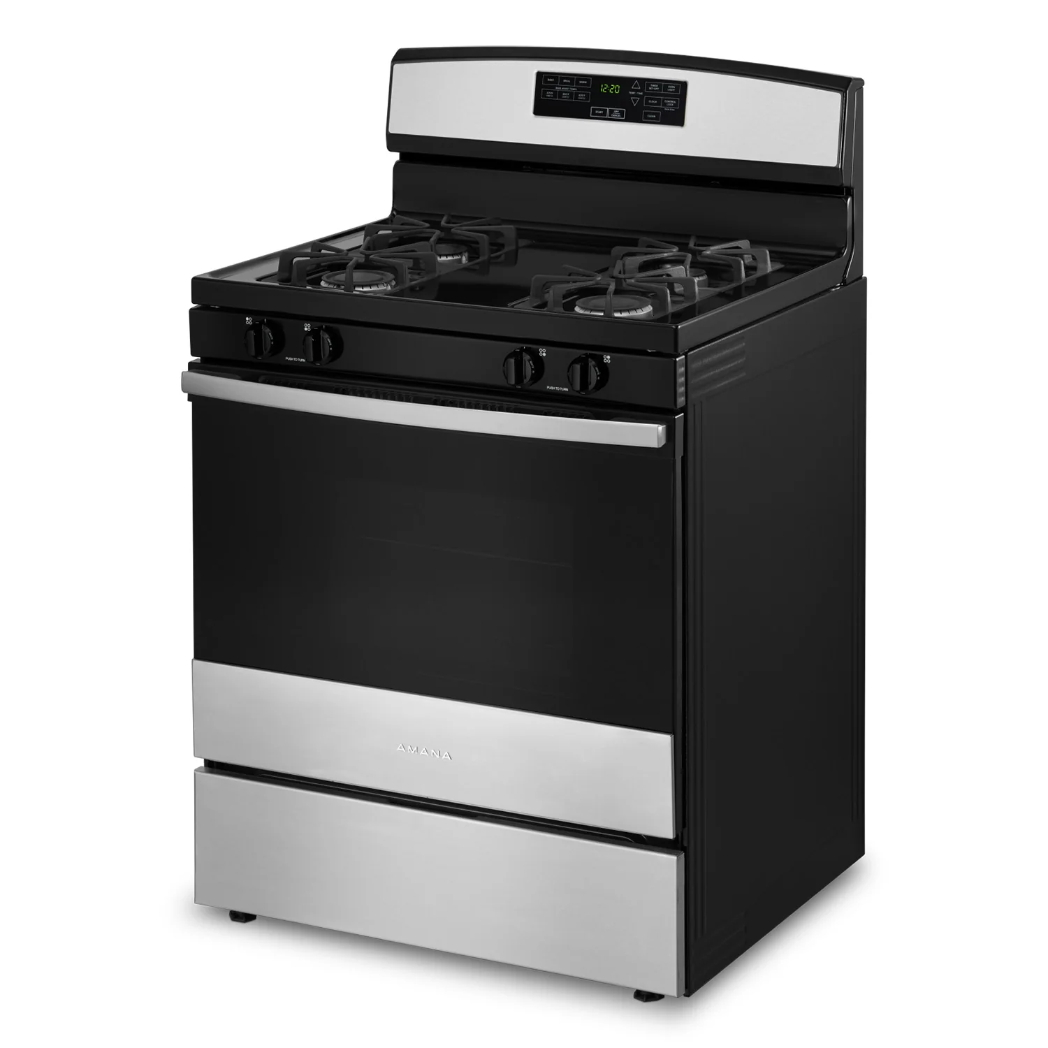 Amana 30" Stainless Steel Gas Range (5.00 Cu Ft) - AGR6603SMS - Image 3