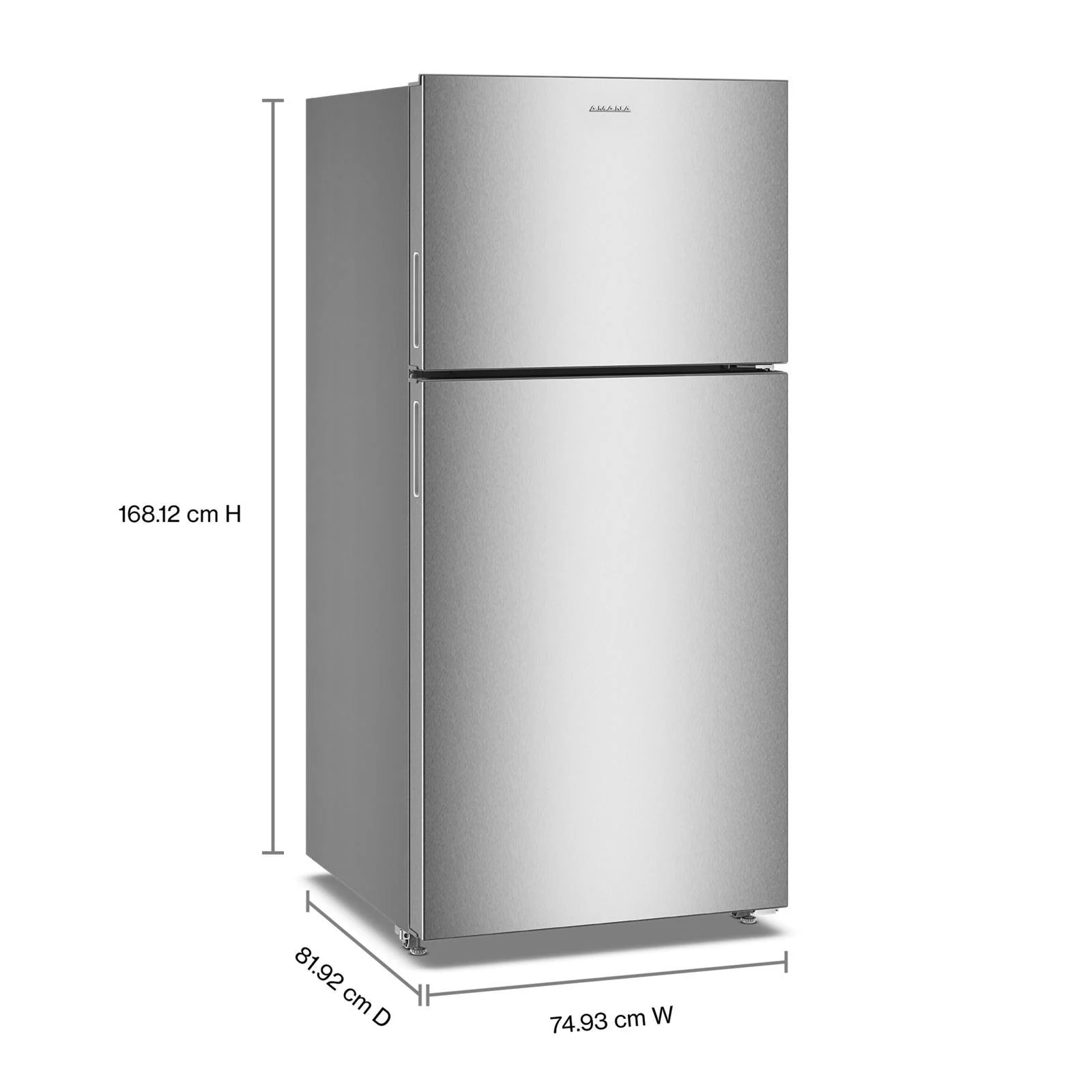 Amana 30" 19.3 Cu. Ft. Fingerprint Resistant Stainless Steel Top-Freezer Refrigerator - ARTX2419SZ - Image 7