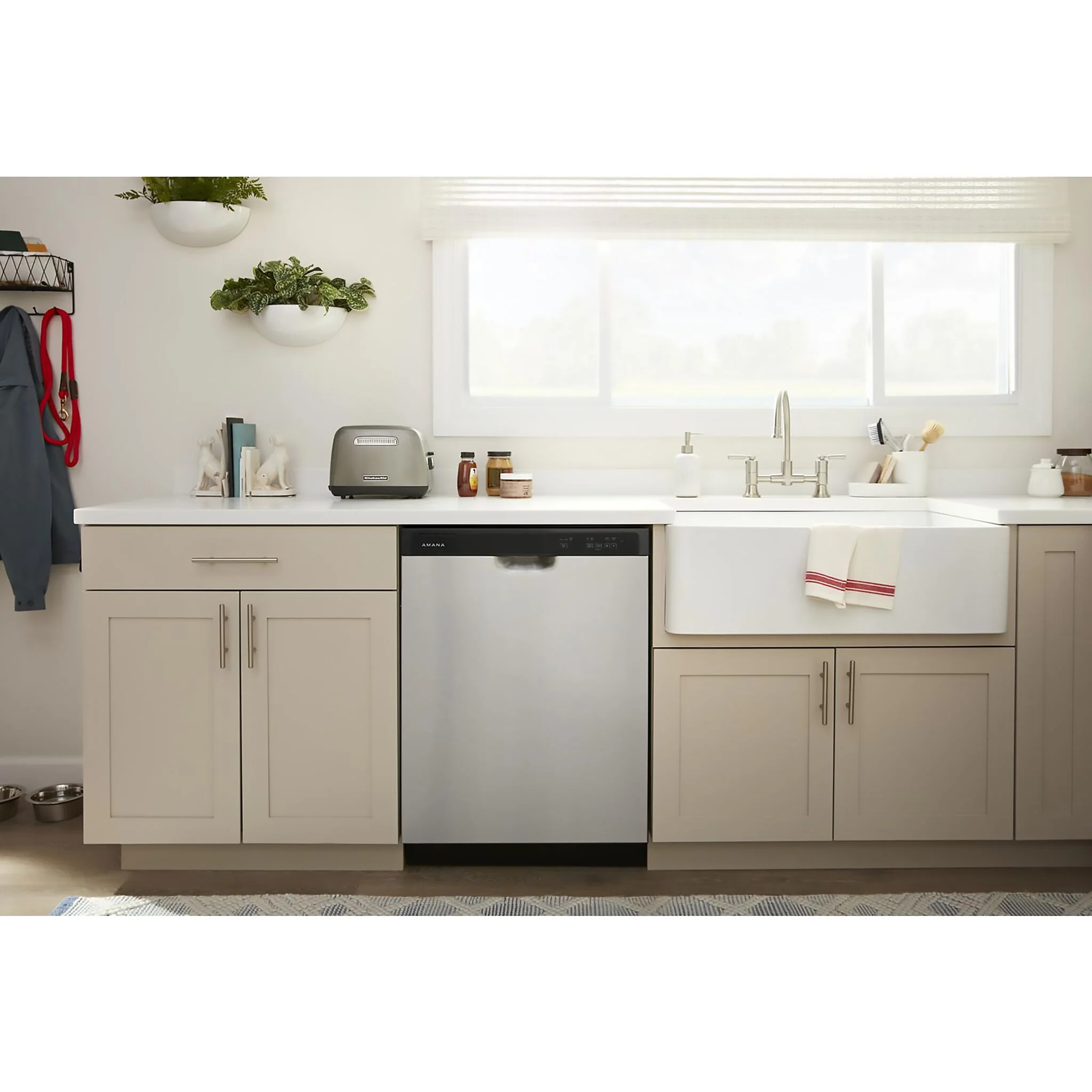 Amana Stainless Steel Dishwaser with Quick Wash Cycle - ADFS2524RS - Image 2