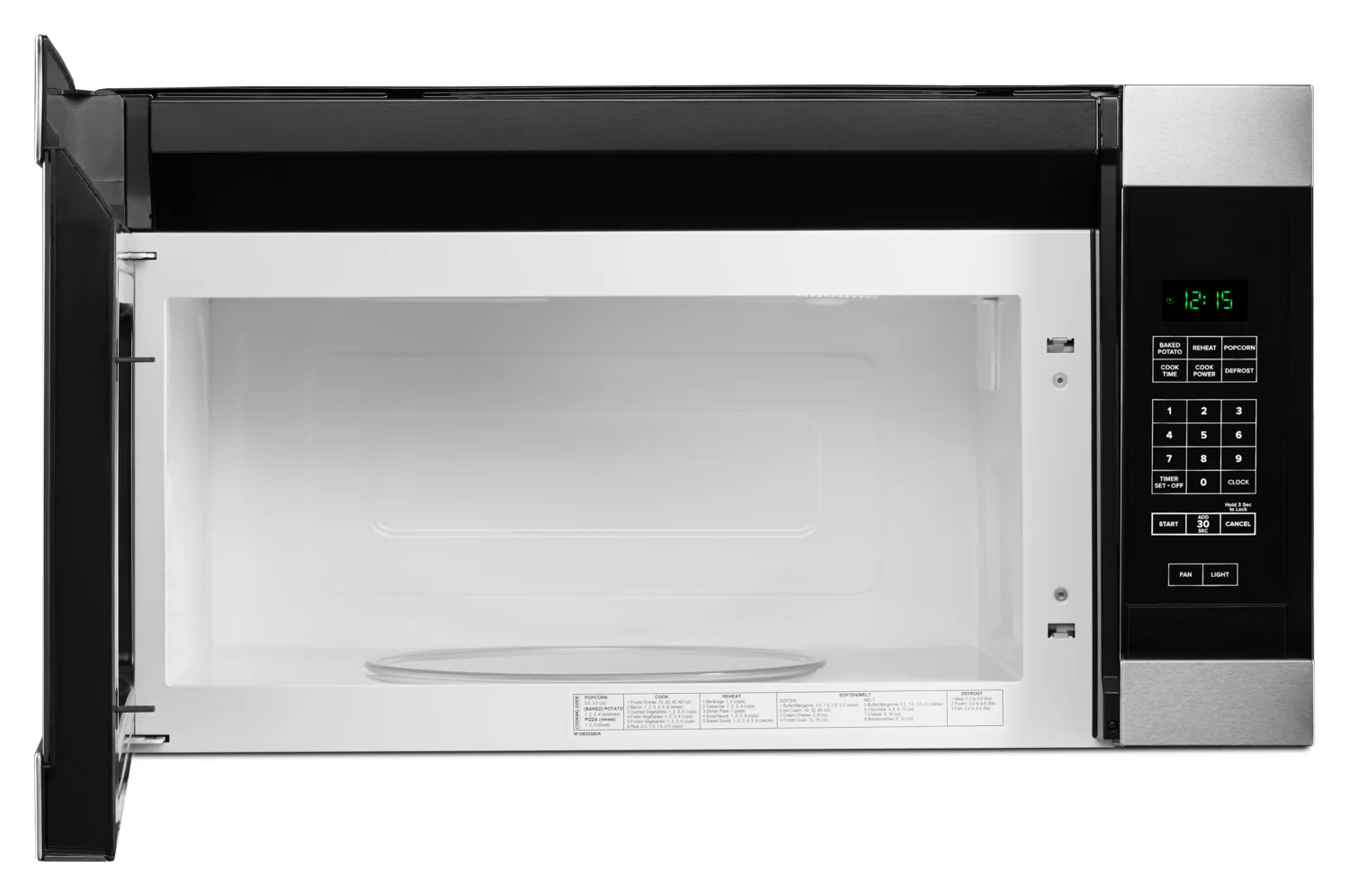 Amana Stainless Steel Over-the-Range Microwave (1.6 Cu. Ft.) - YAMV2307PFS - Image 4