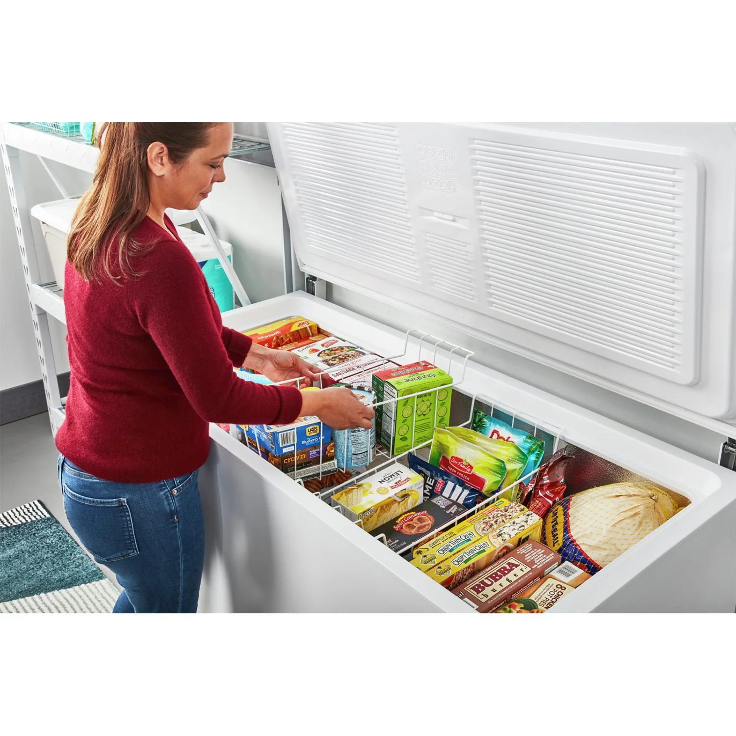 Amana White Chest Freezer (16.00 Cu Ft) - AZC5216LW - Image 7