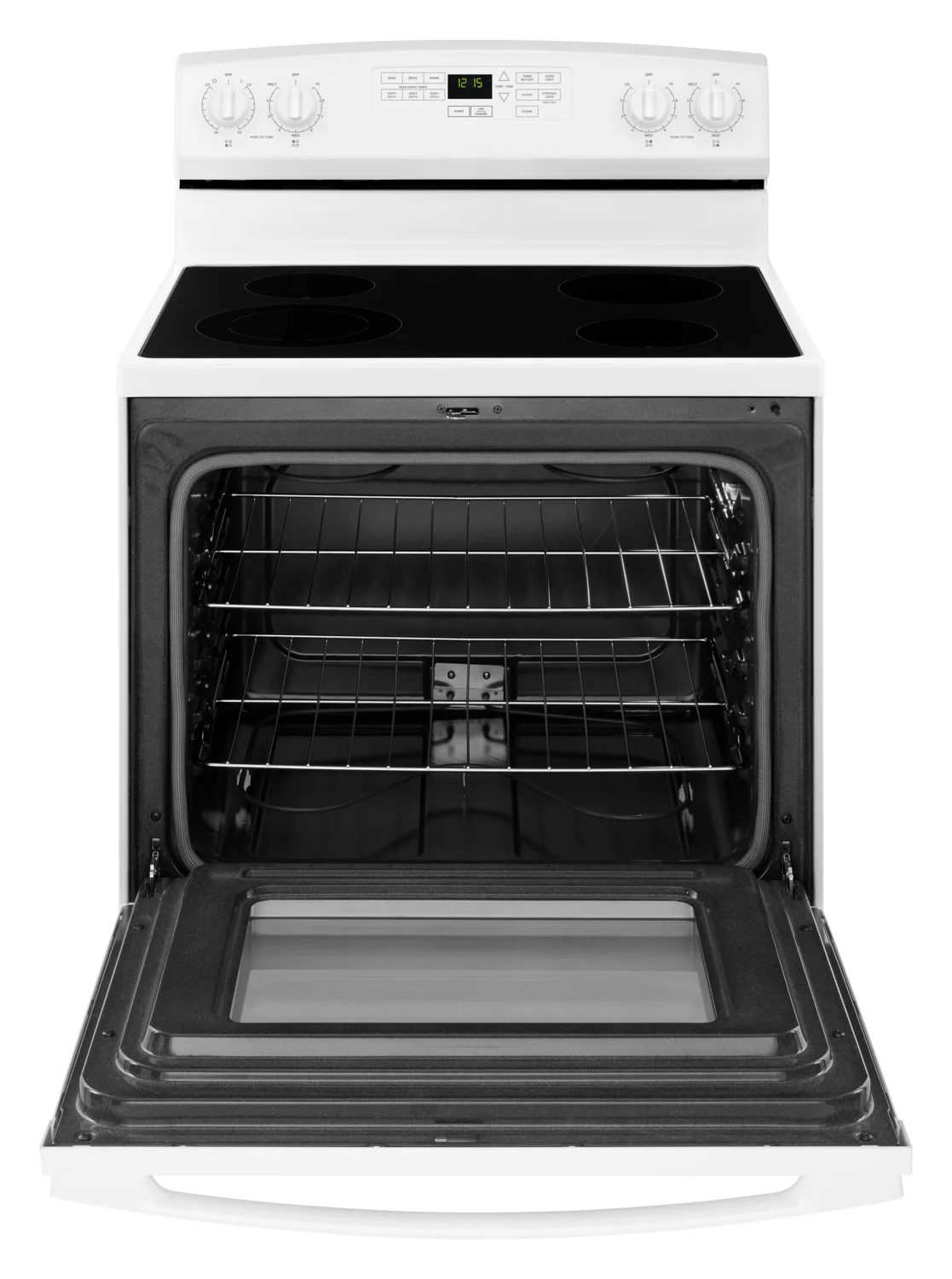 Amana White Freestanding Electric Range (4.8 Cu. Ft.) - YAER6603SFW - Image 2