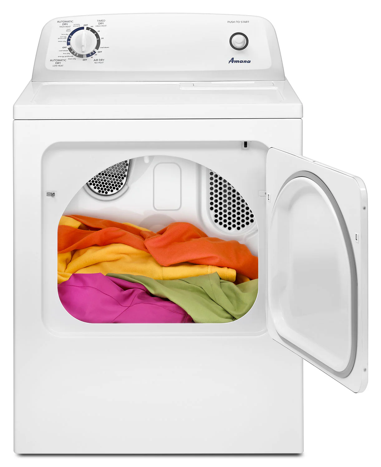 Amana White Gas Dryer (6.5 Cu. Ft.) - NGD4655EW - Image 3