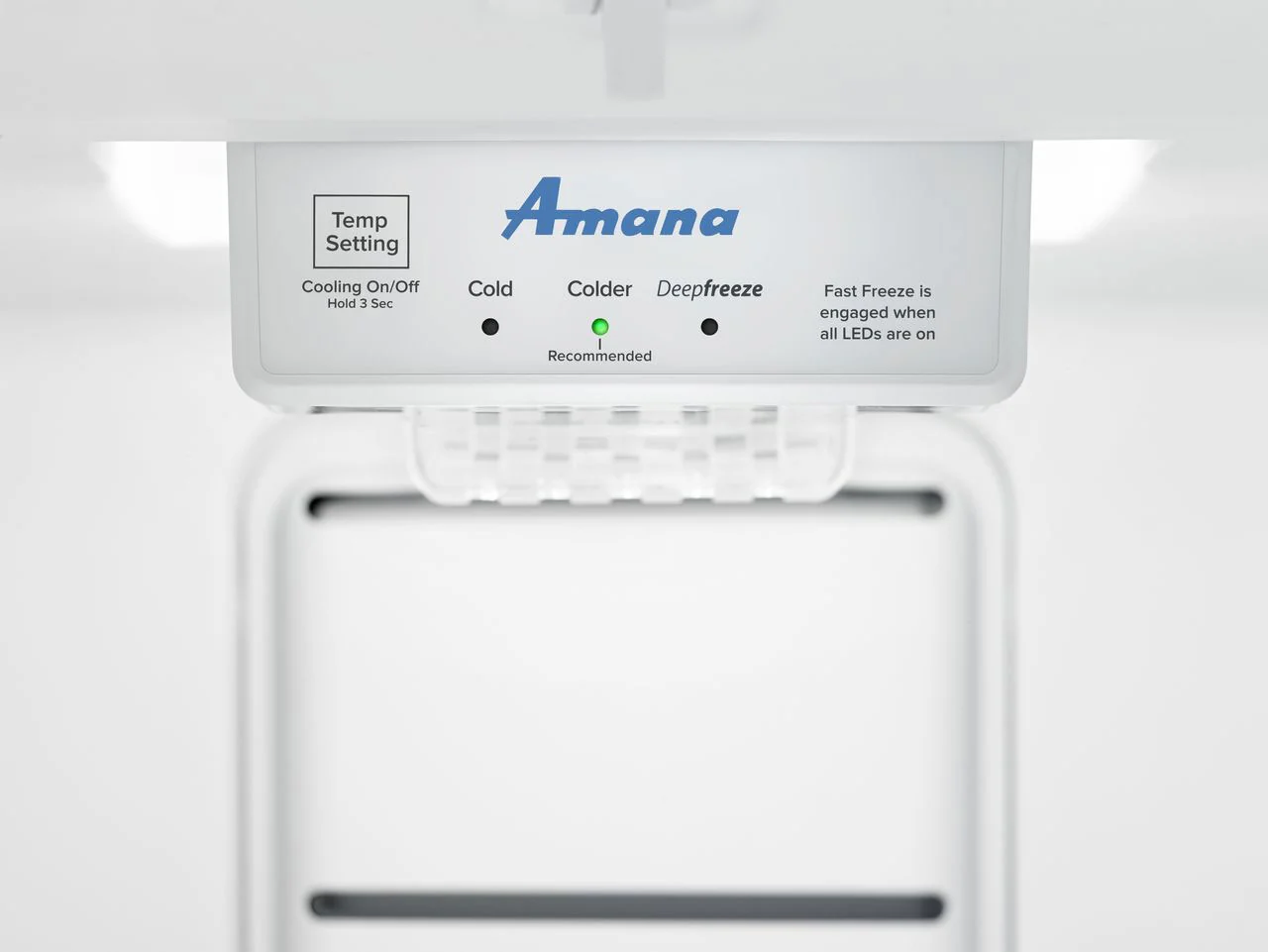 Amana White Frost Free Upright Freezer (18 Cu. Ft) - AZF33X18DW - Image 4