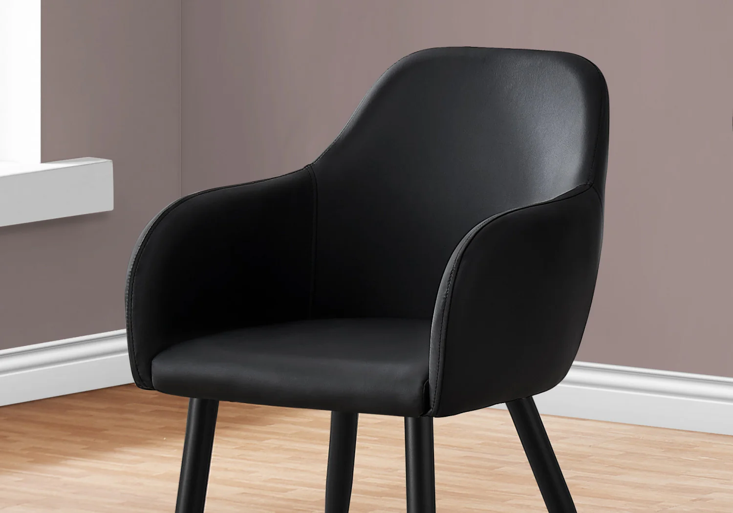 Amara Dining Chair - Black - Set Of Two - Image 4