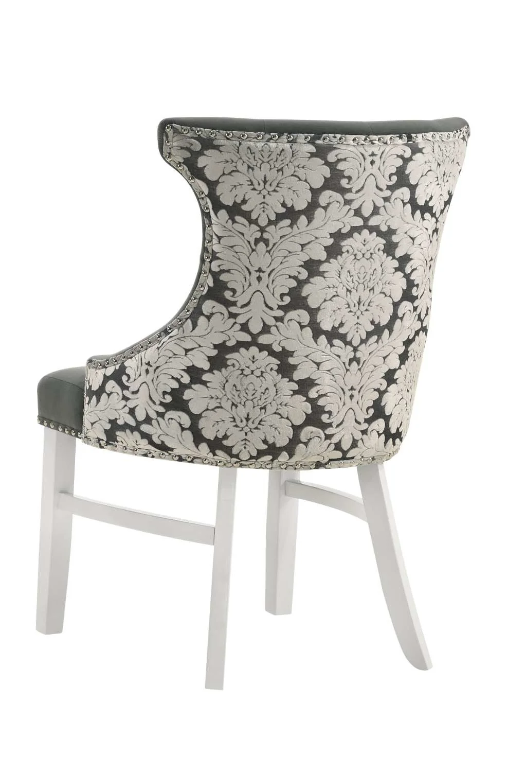 Amarilla Dining Chair - Grey, White - Image 2