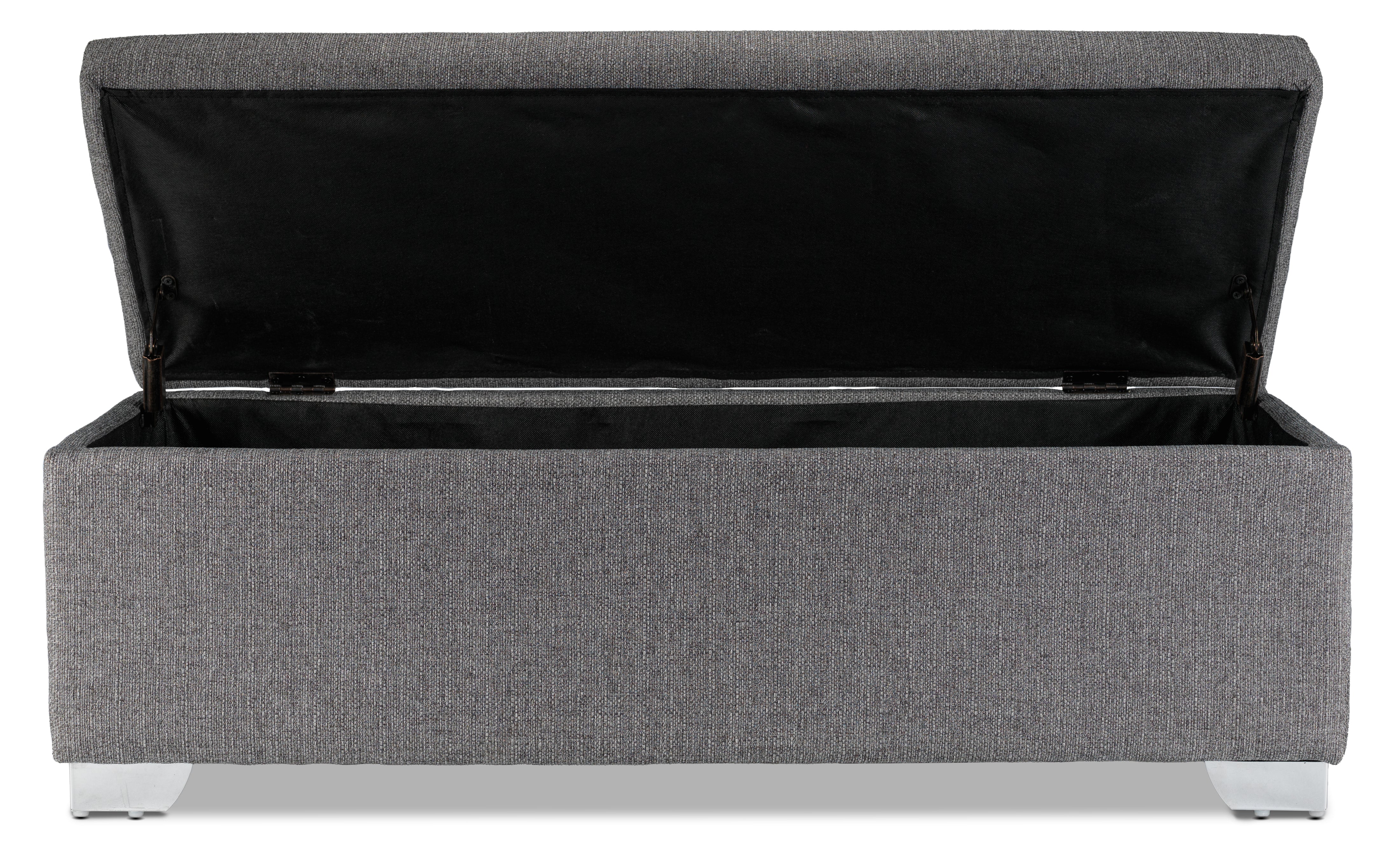 Amelio Ottoman - Dark Grey - Image 4