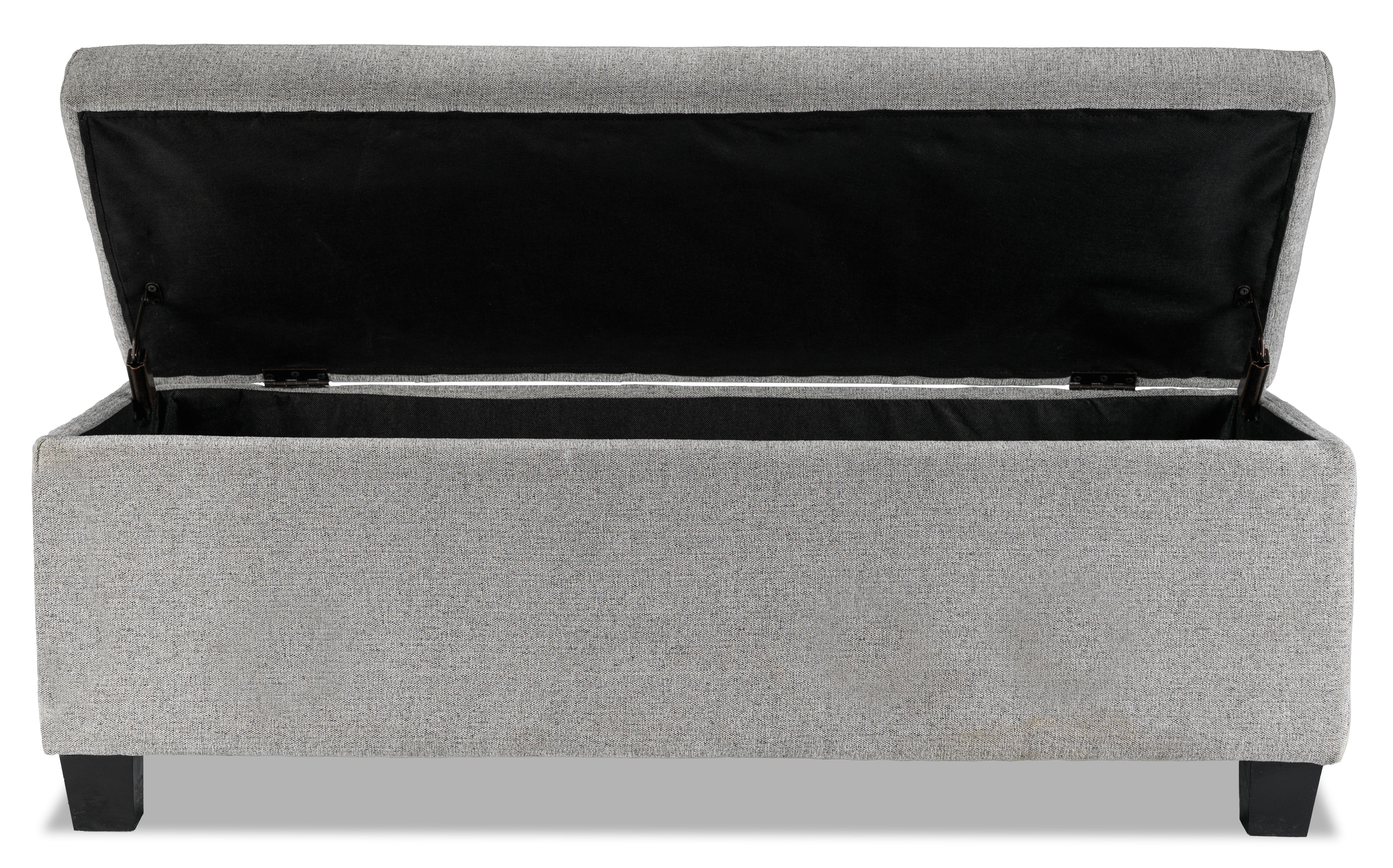 Amelio Ottoman - Light Grey - Image 7