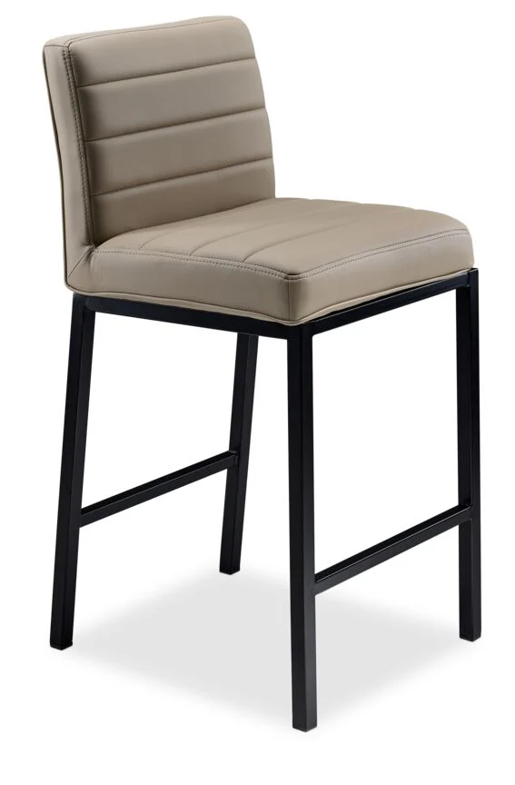 Amos Counter Height Stool - Beige - Image 2