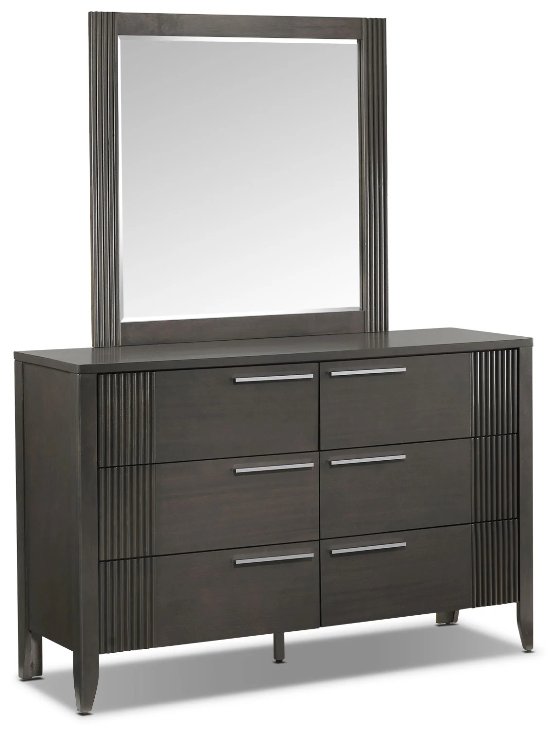 Amy Mirror - Grey - Image 5