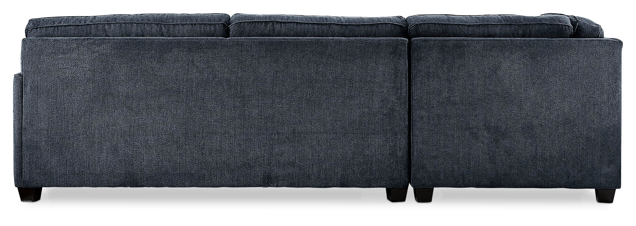 Anatasia 2-Piece Sectional with Left-Facing Chaise - Navy - Image 4