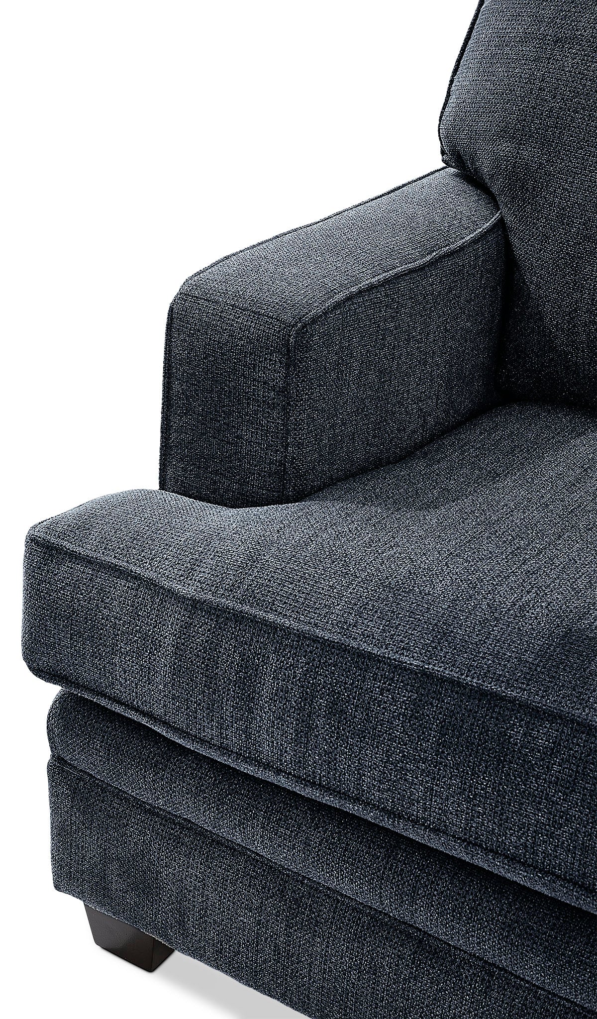 Anatasia 2-Piece Sectional with Right-Facing Chaise - Navy - Image 5