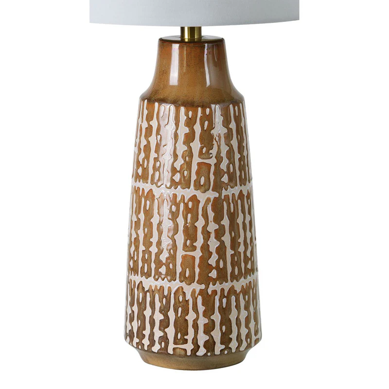 Andera Table Lamp - Brass/White - Image 2