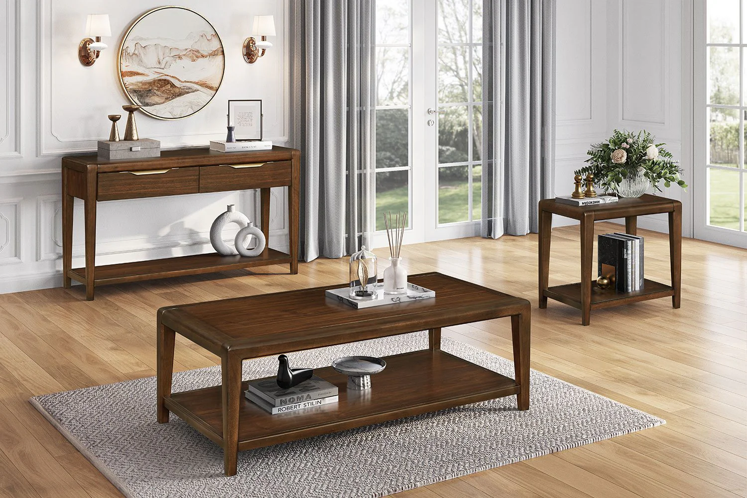 Anders 24" End Table - Dark Walnut - Image 2