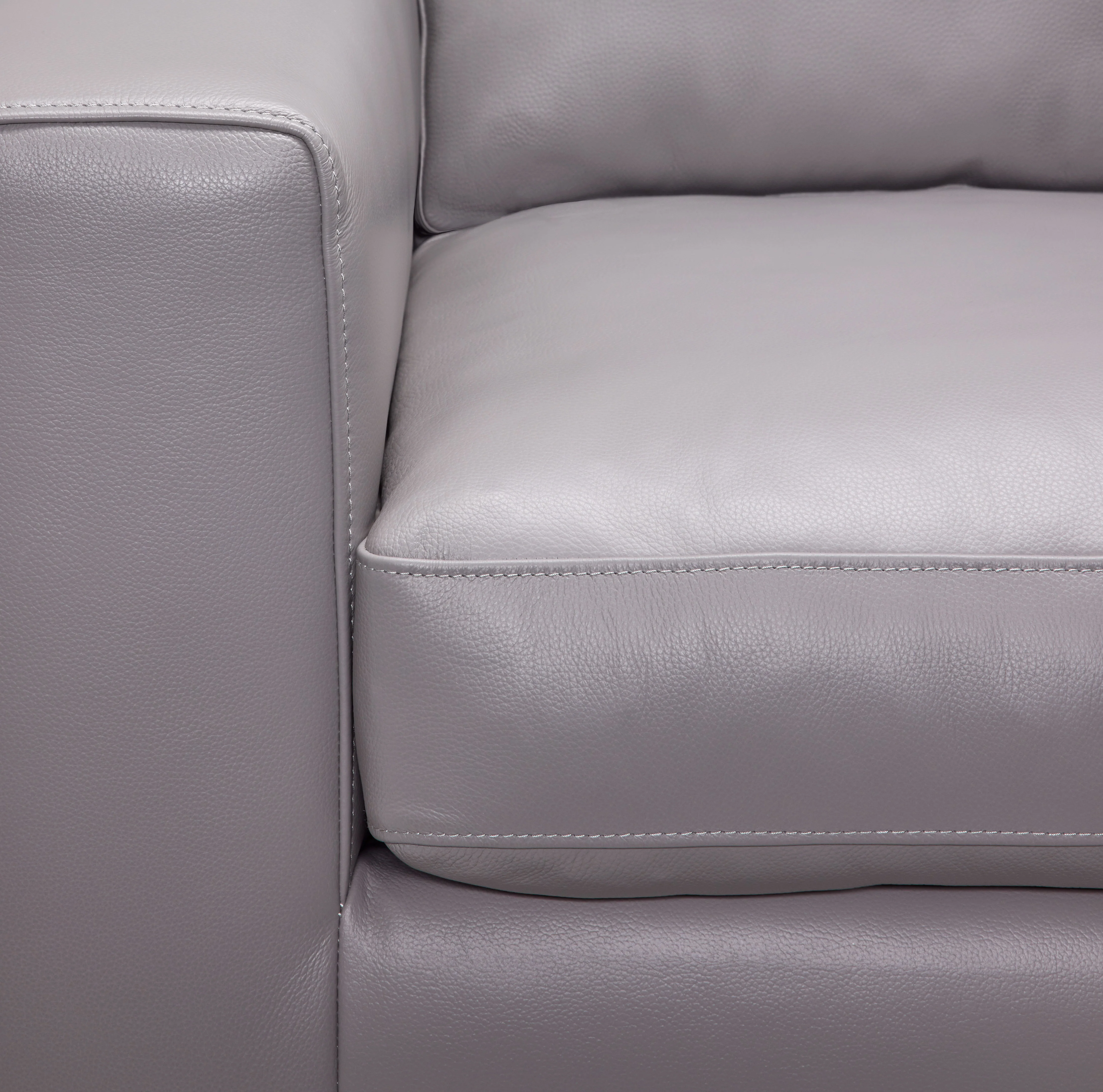 Anderson Leather Chair - Ash - Image 3