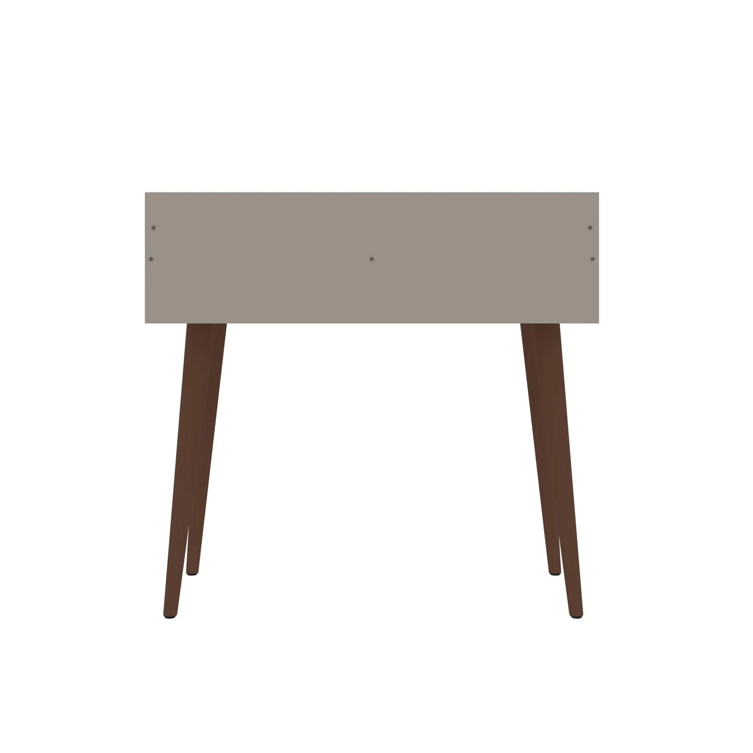 Applesham Compact Office Desk - Off White - Image 6