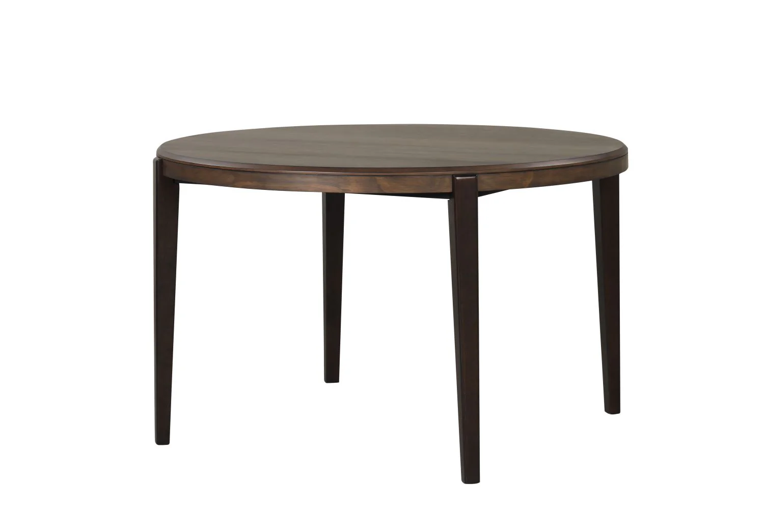Arabella 5-Piece Round Dining Set - Black, Brown - Image 4