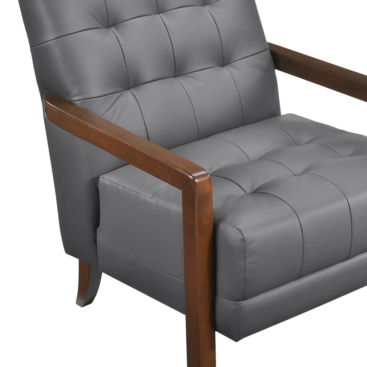 Archam Accent Chair - Dark Grey - Image 7
