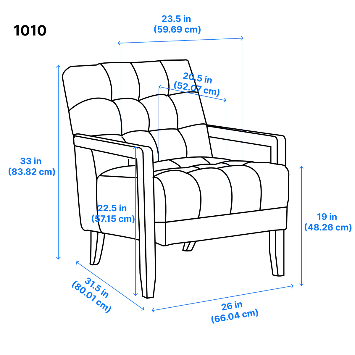 Archam Accent Chair - Green - Image 9
