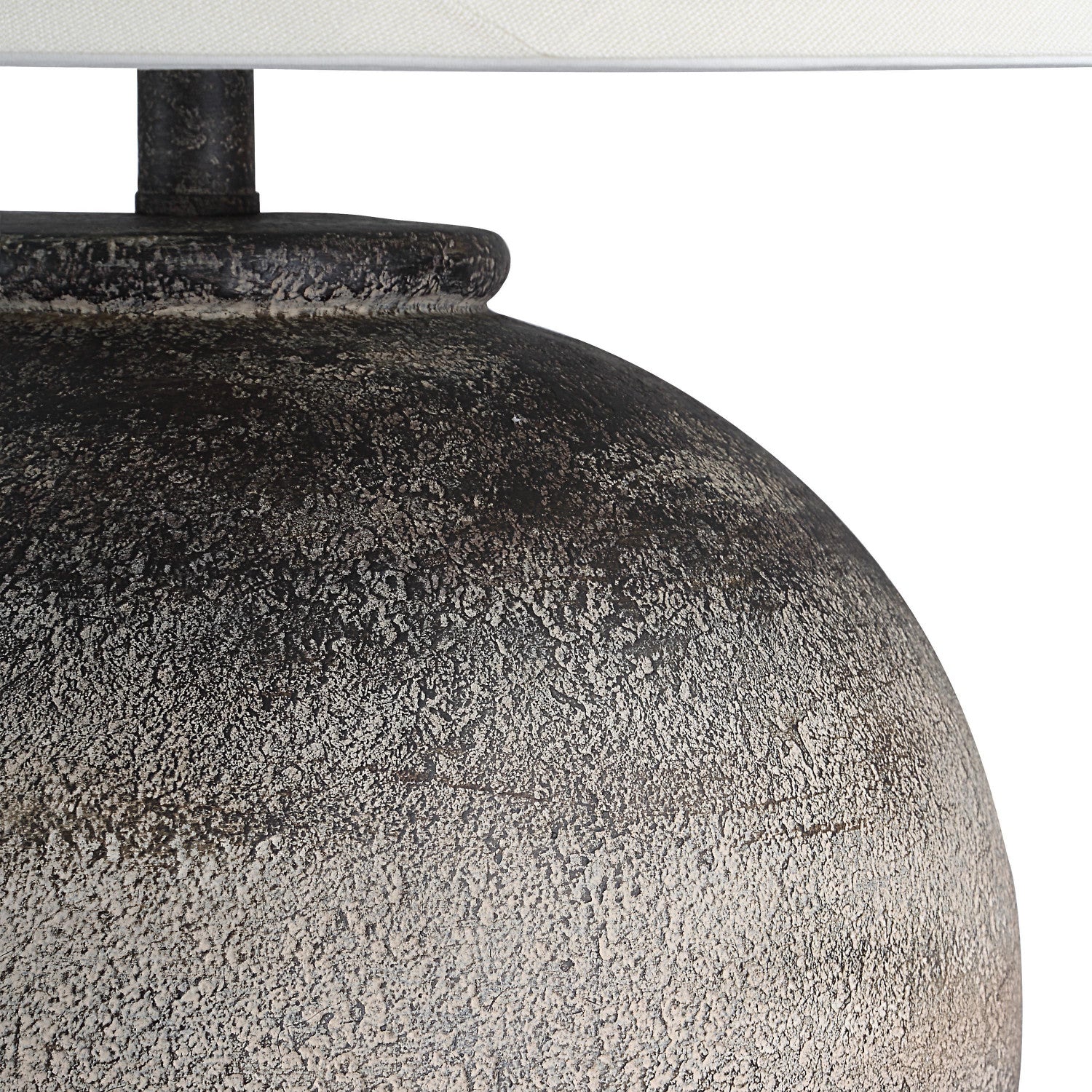 Arden Table Lamp - Dark Brown/Ivory - Image 2