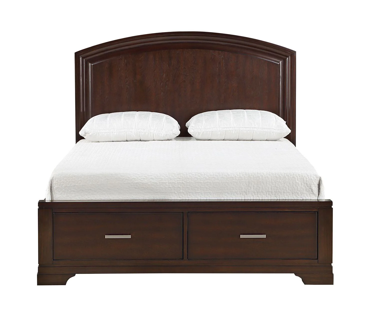 Arista 3-Piece Full Storage Bed - Brown Cherry - Image 4
